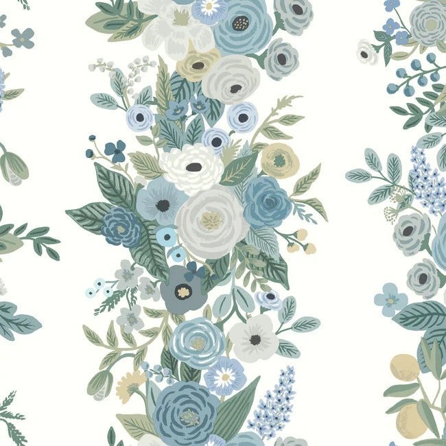 RP7314 GARDEN PARTY TRELLIS WALLPAPER