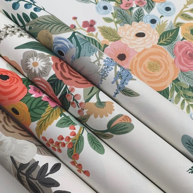 RP7314 GARDEN PARTY TRELLIS WALLPAPER
