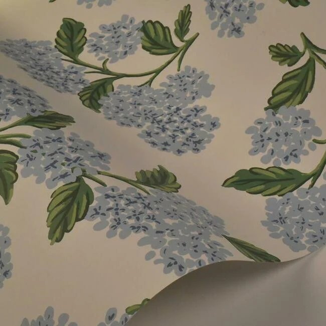 RI5143 HYDRANGEA WALLPAPER
