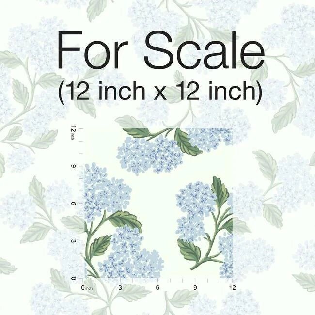 RI5143 HYDRANGEA WALLPAPER