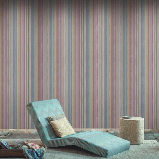 MI10396 STRIPED SUNSET WALLPAPER
