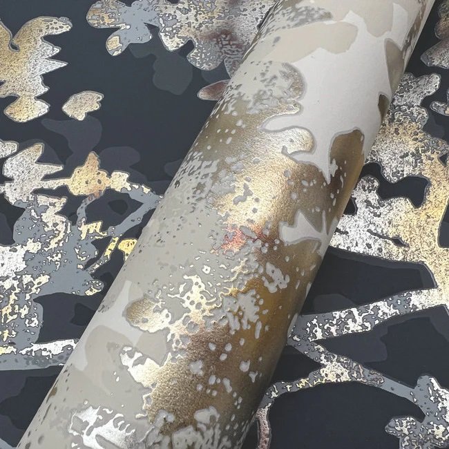 NW3584 SHIMMERING FOLIAGE WALLPAPER