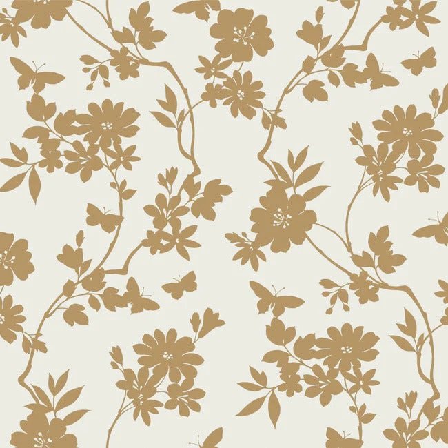 DT5022 FLUTTER VINE WALLPAPER