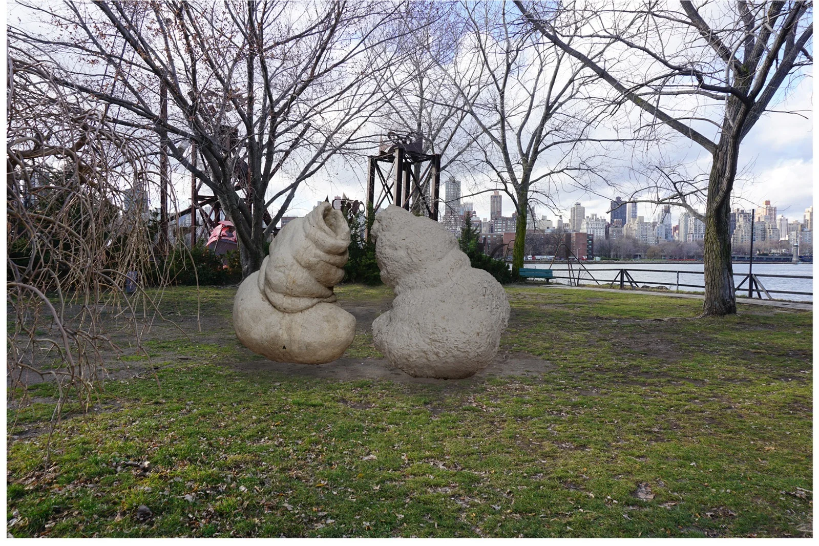 Scream, proposal for the Socrates Scupture Park, 2017.