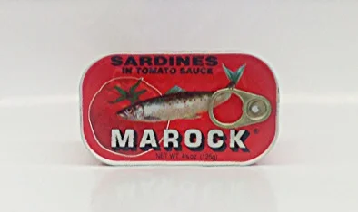 Sardines in Tomato Sauce (Marock)MoroccoMC17125 100x4.37 oz