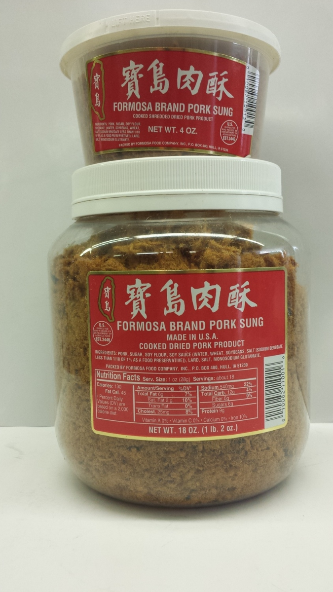 Pork SungFormosaMC15116 12x18 ozMC15118 48x4 oz