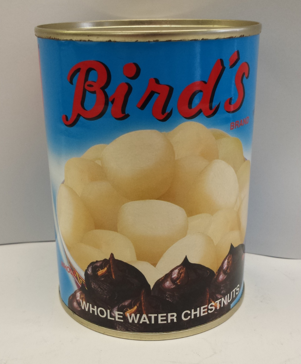 Water Chestnut, WholeBird'sVC18200 48x8 ozVC18203 24x20 oz (China)VC18205 24x20 oz