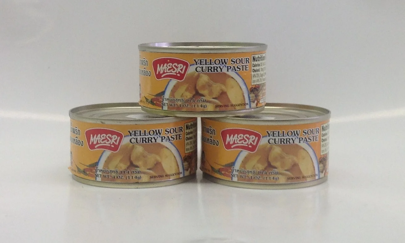 Curry Paste (Yellow Sour)Mae SriCR17900 48x4 oz