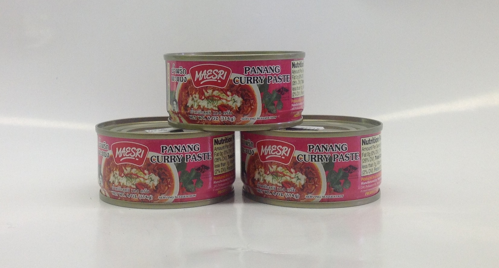 Curry Paste (Panang)Mae SriCR17603 48x4 oz