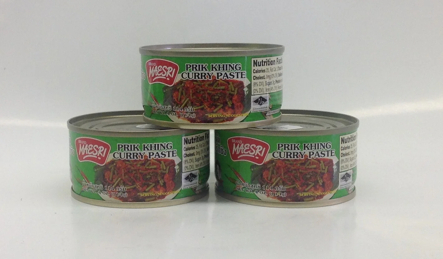 Curry Paste (Prik Khing)Mae SriCR17601 48x4 oz