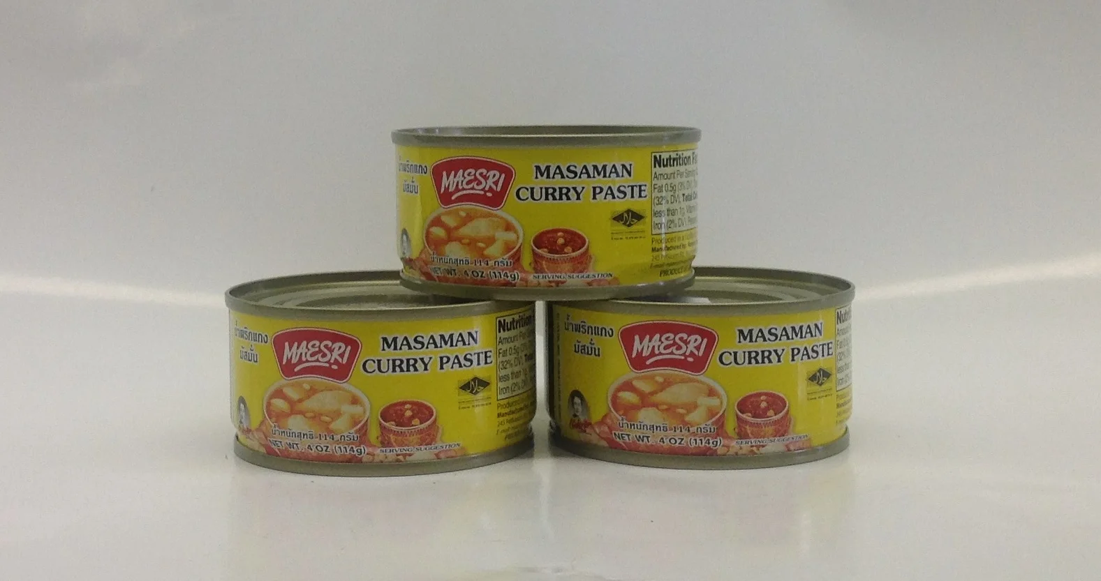 Curry Paste (Masaman)Mae SriCR17490 48x4 oz