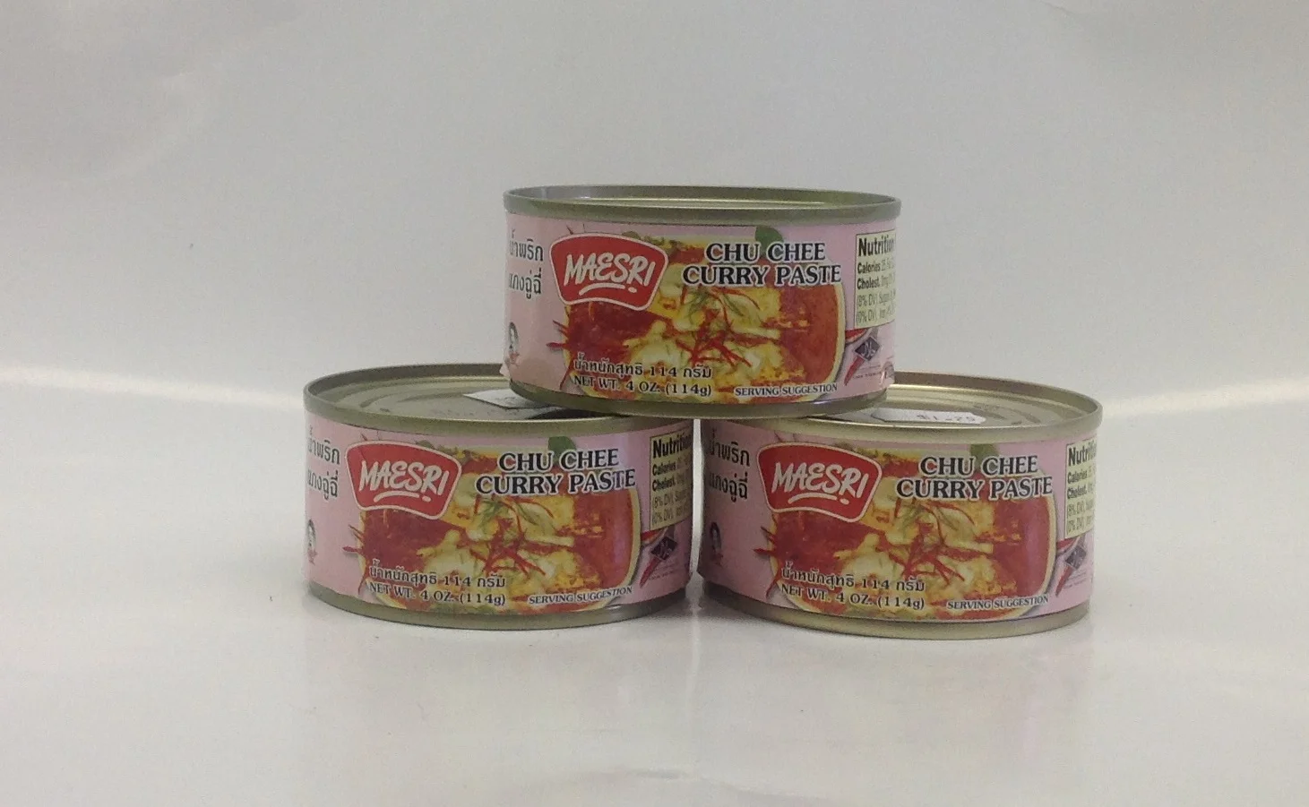 Curry Paste (Chu Chee)Mae SriCR17100 48x4 oz