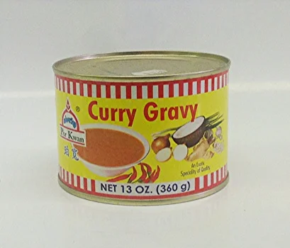 Curry GravyPor KwanCR18000 48x5 ozCR18001 24x13.5 oz