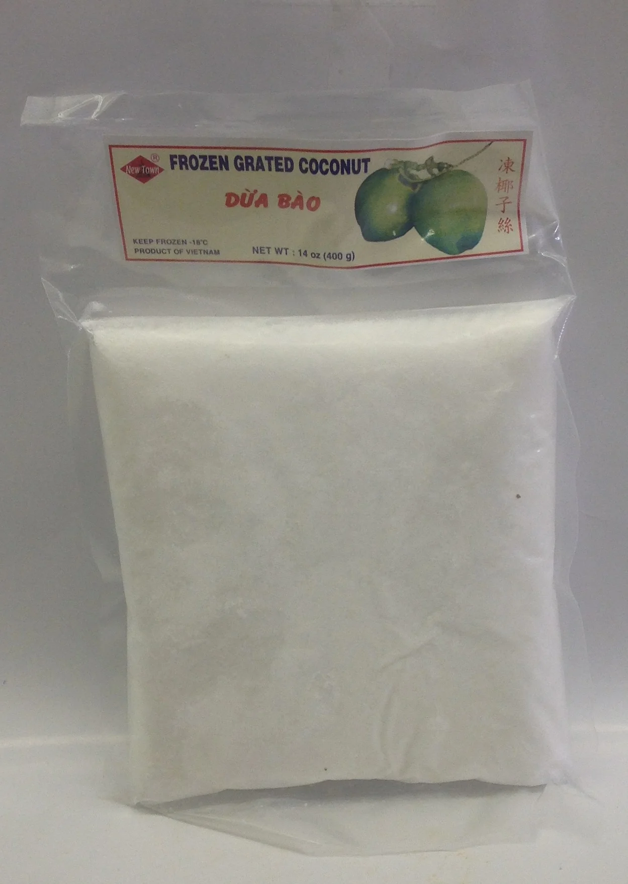 Frozen Coconut, GratedV.N.FZ11313 40x14 oz