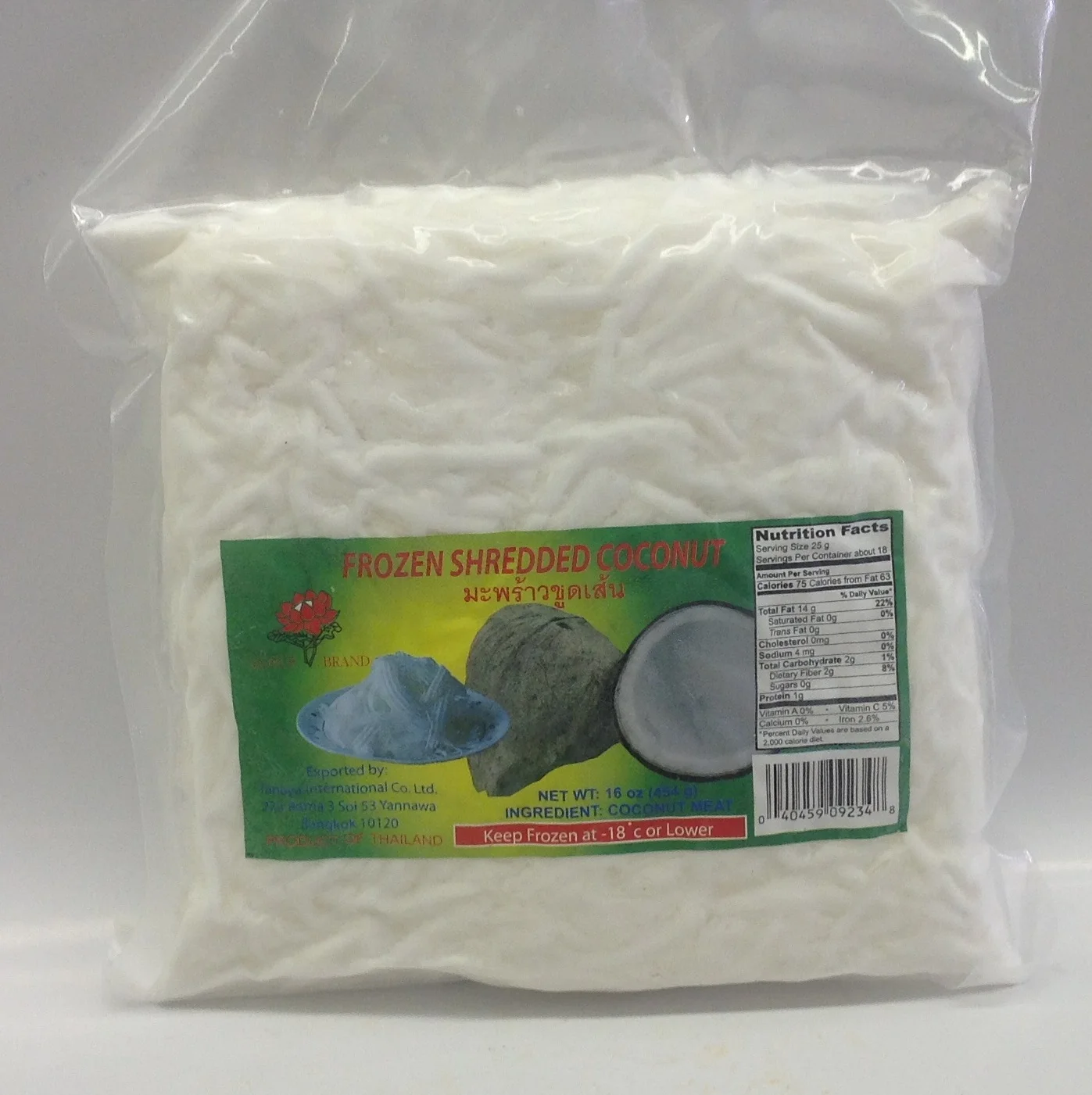 Frozen Coconut, ShrededLotusFZ11315 24x16 oz