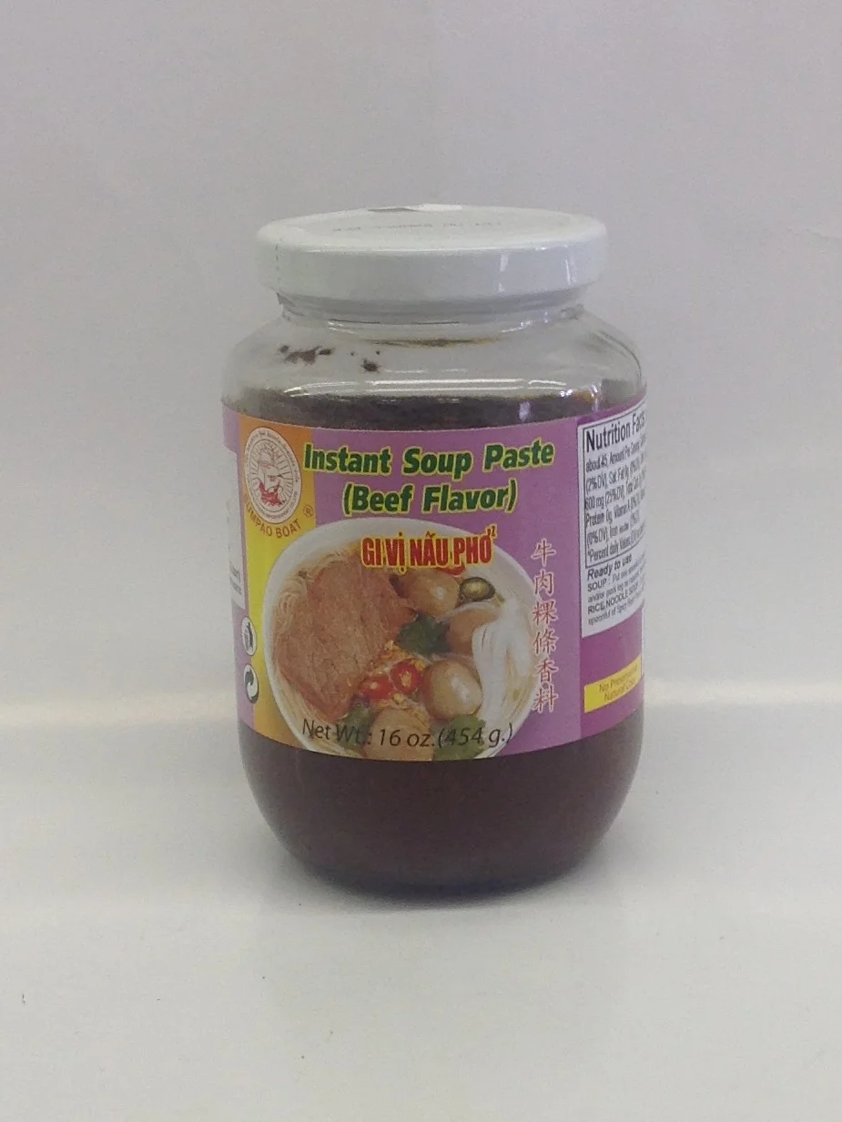 Instant Soup Paste, BeefSumpao BoatSEI1332 24x16 oz