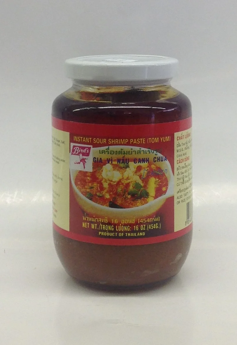 Instant Soup Shrimp Paste (Tom Yum)Bird'sSEI1711 24 jar x 16 oz