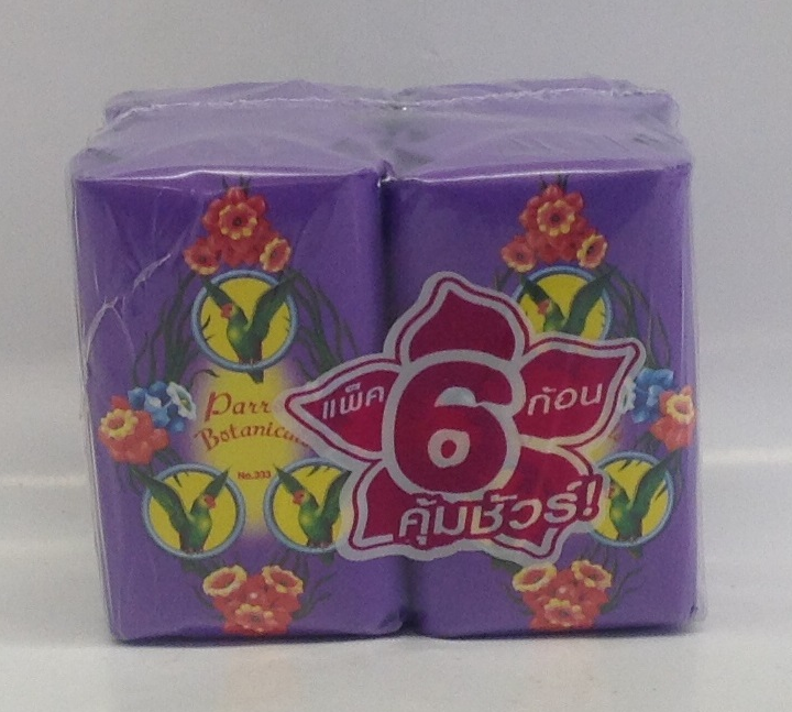 Parrot Soap, PurpleThai24x6x60 g
