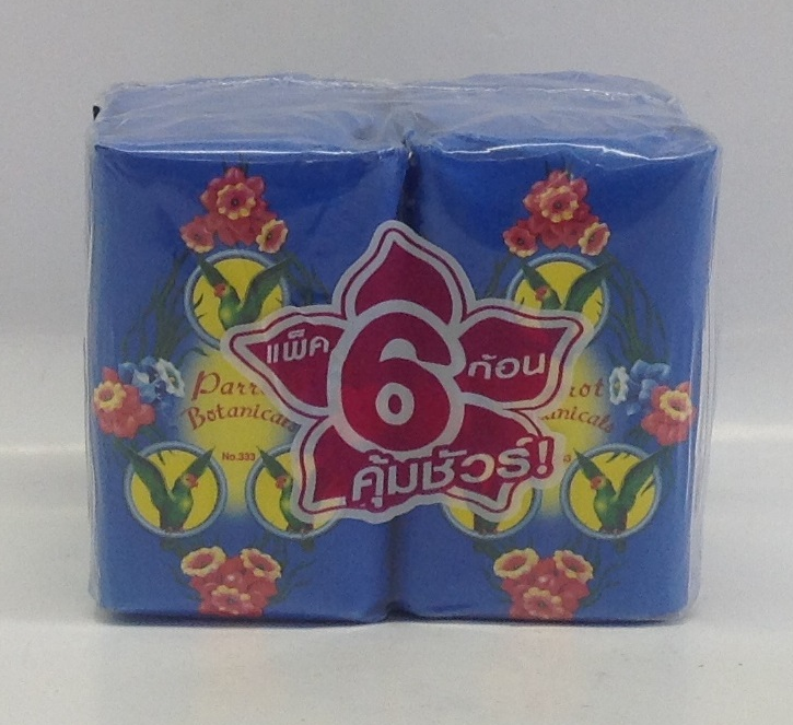 Parrot Soap, BlueThai24x6x60 g