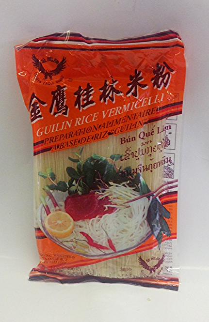 Guilin Rice VermicelliG. EagleRV13410 60x14 oz, FineRV13411 60x14 oz, LargeRV13413 60x14 oz, X-Large