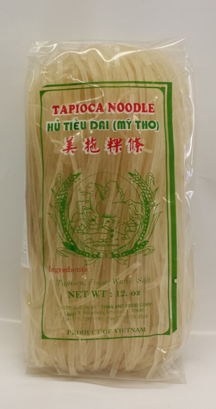Tapioca Noodle (Hu Tieu Dai)HorseFL17728 30x12 oz