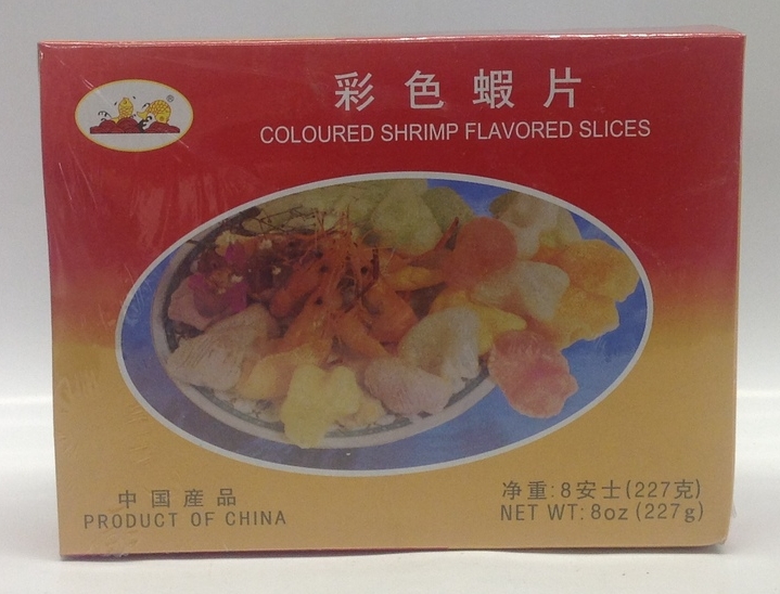 Colored Shrimp Flavored SlicesDragonSHM2006 60x8 oz