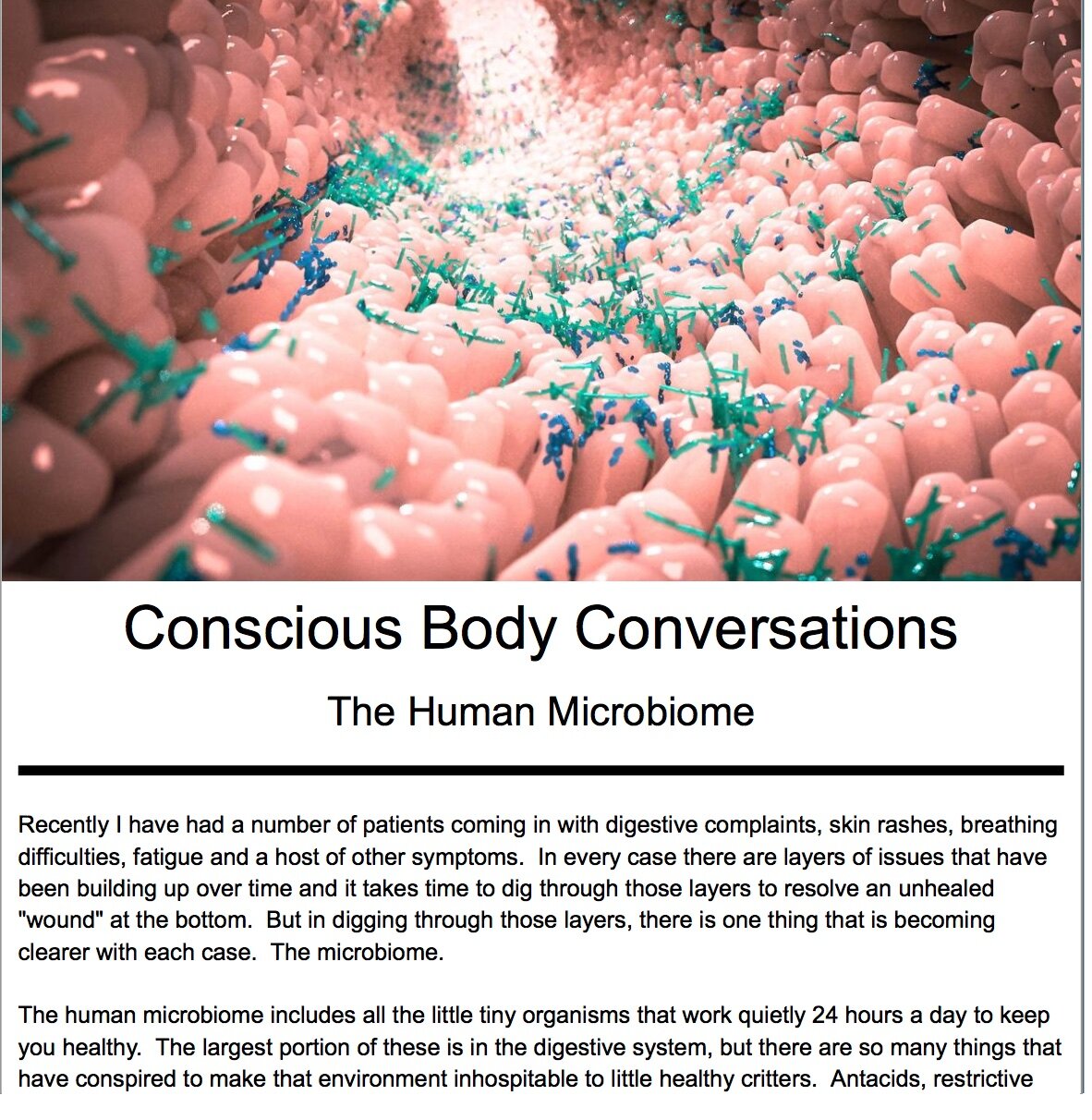 The Human Microbiome July 2021