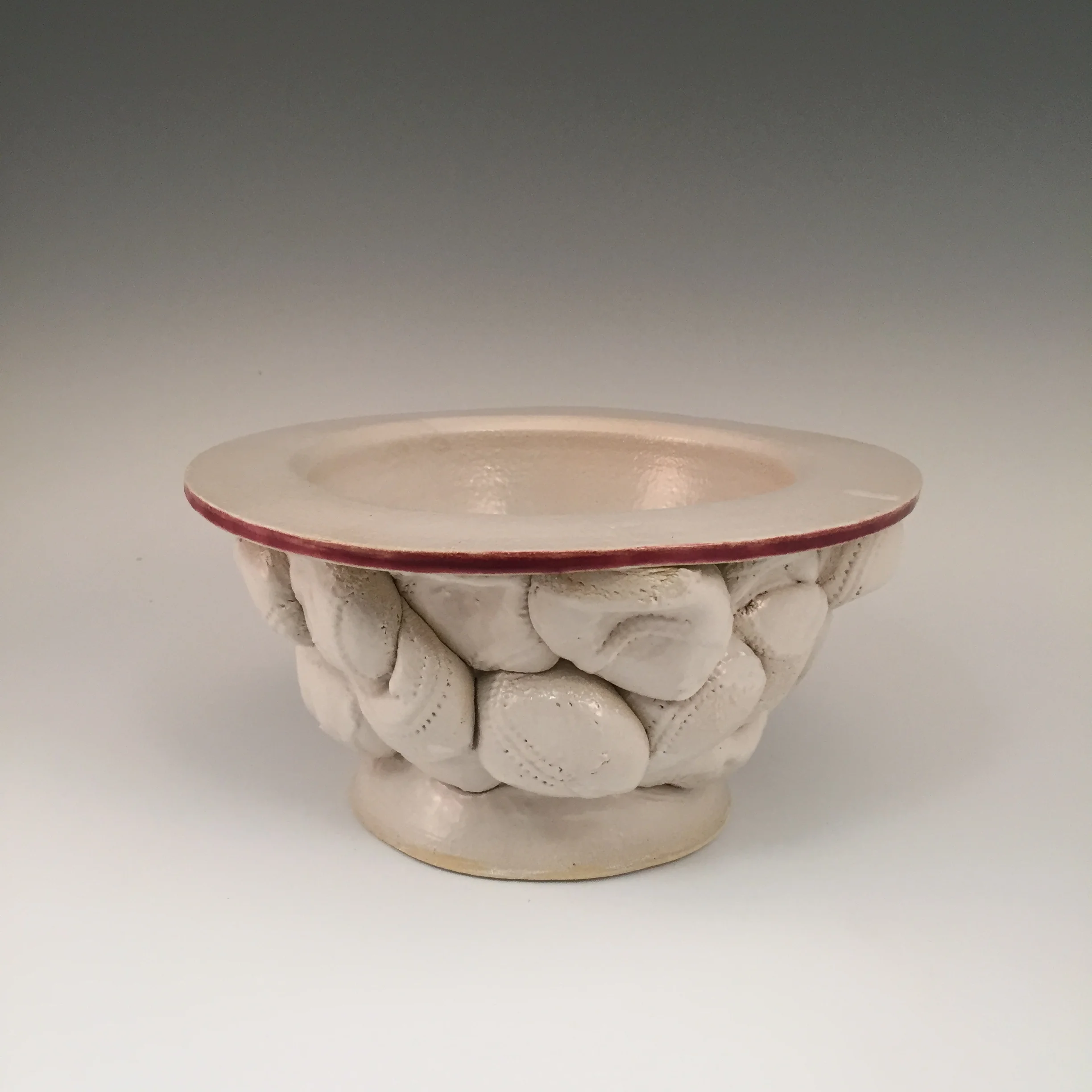   Basebowl   2015  Stoneware  11" x 11" x 6" 