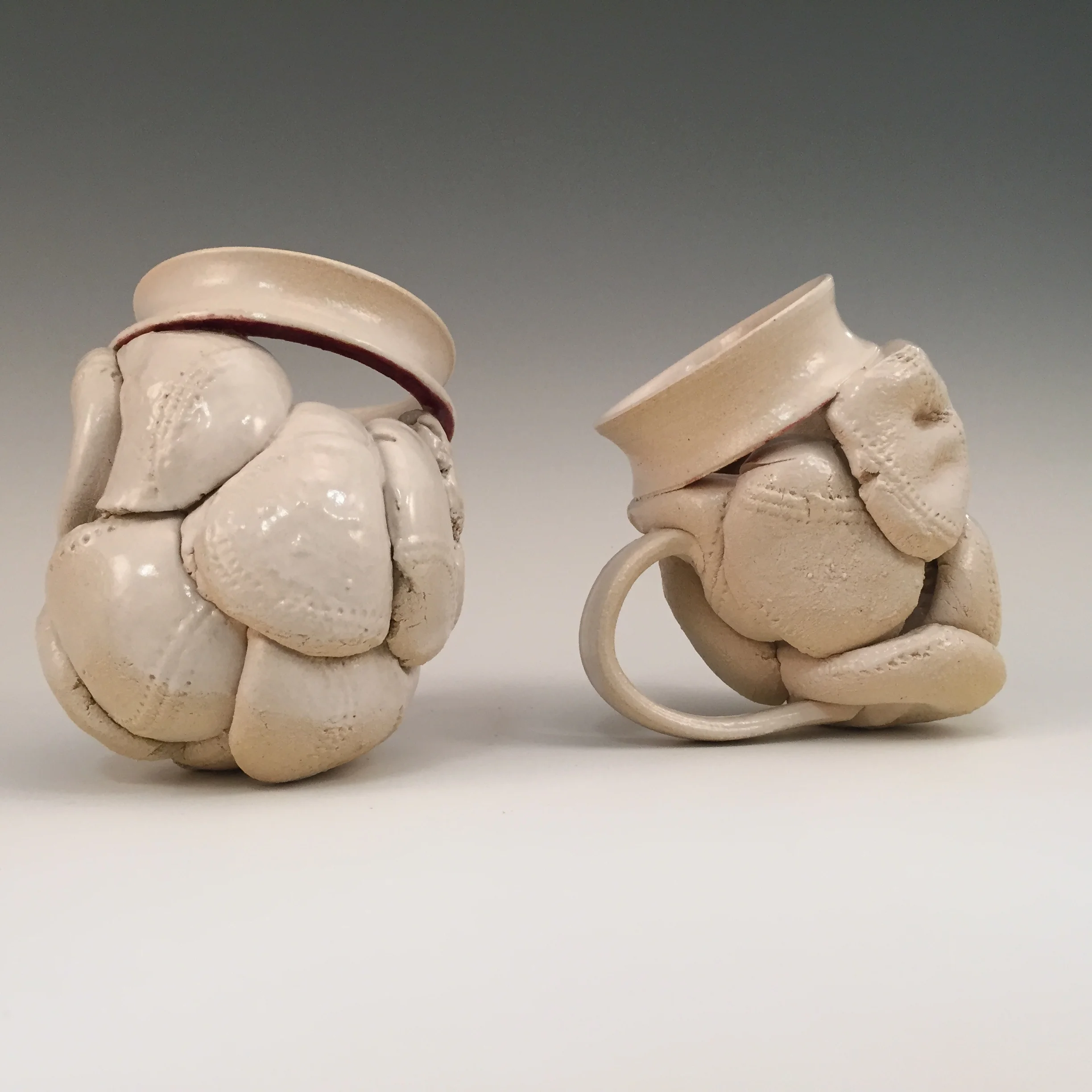   Athletic Cups   2015  Stoneware  5" x 5" x 6"&nbsp;       