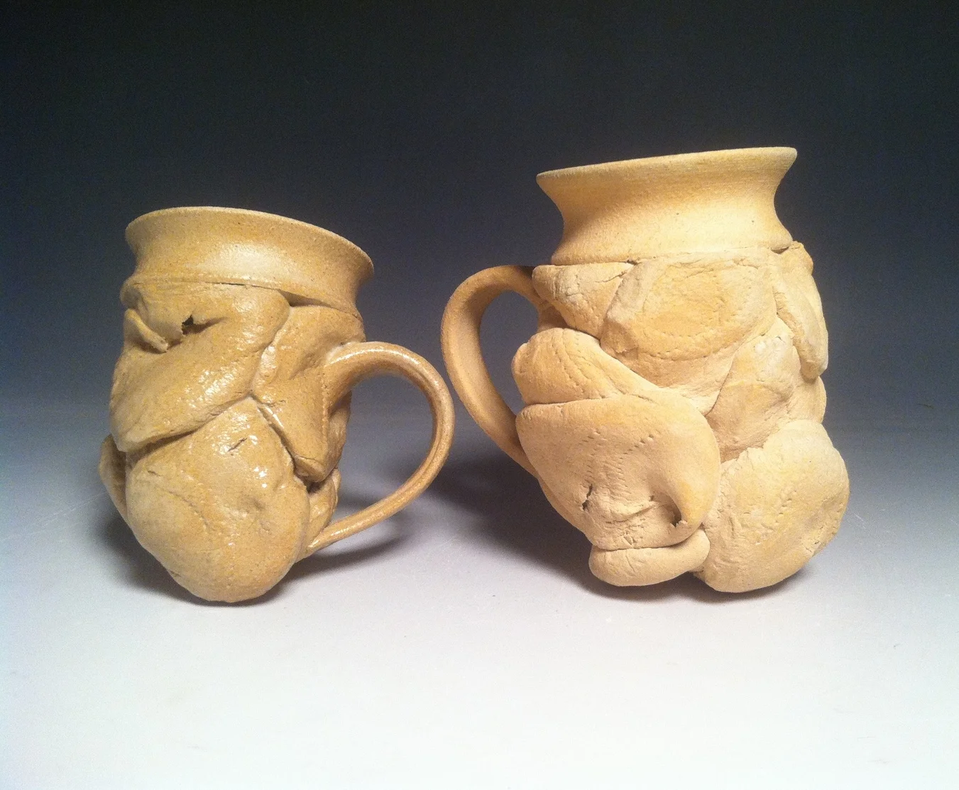Tan Mugs     2014     Stoneware    5" x 5" x 6"