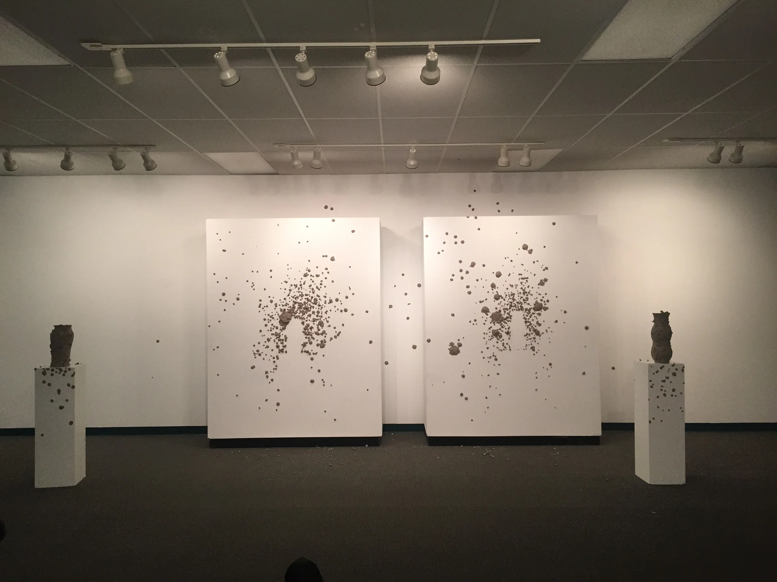   Actions Speak   Clay  March 2 2015  Gallery 215 DeKalb, IL 