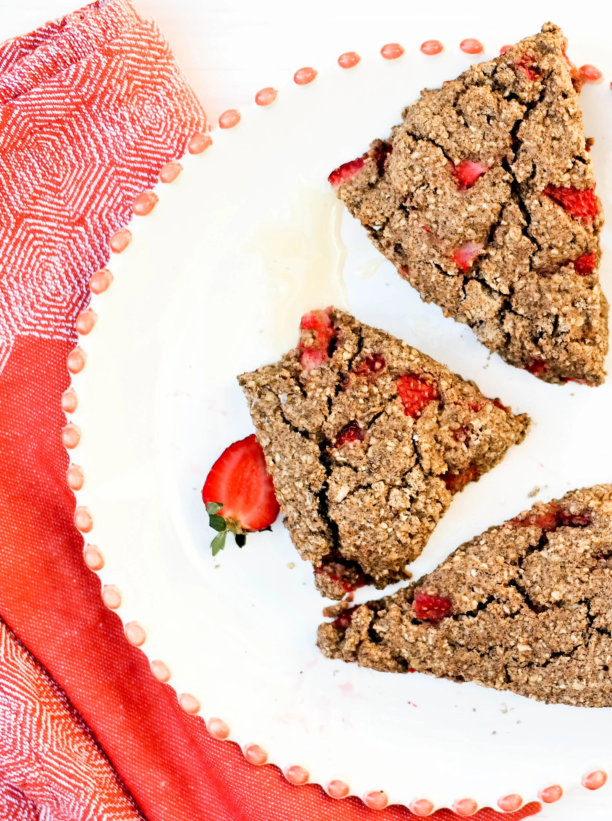 Delicious Strawberry and Maple Scones