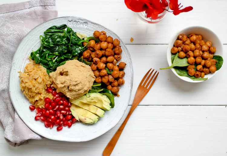 The Best Rainbow Bowl Salad