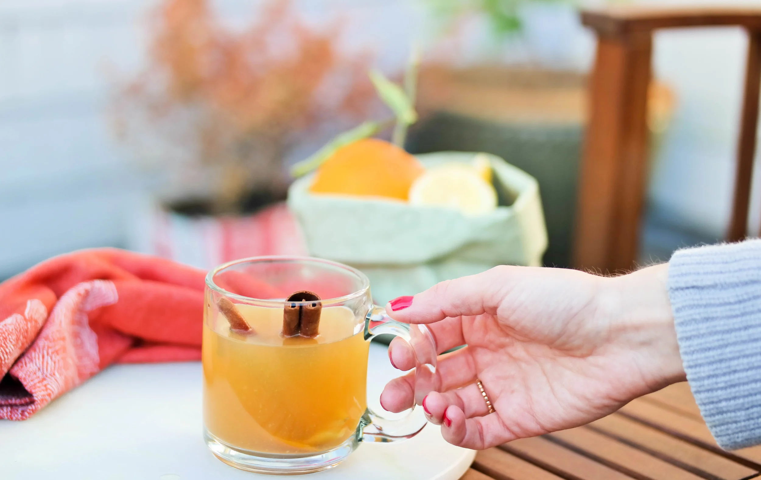 Simple Mulled Cider (Written from Italy)