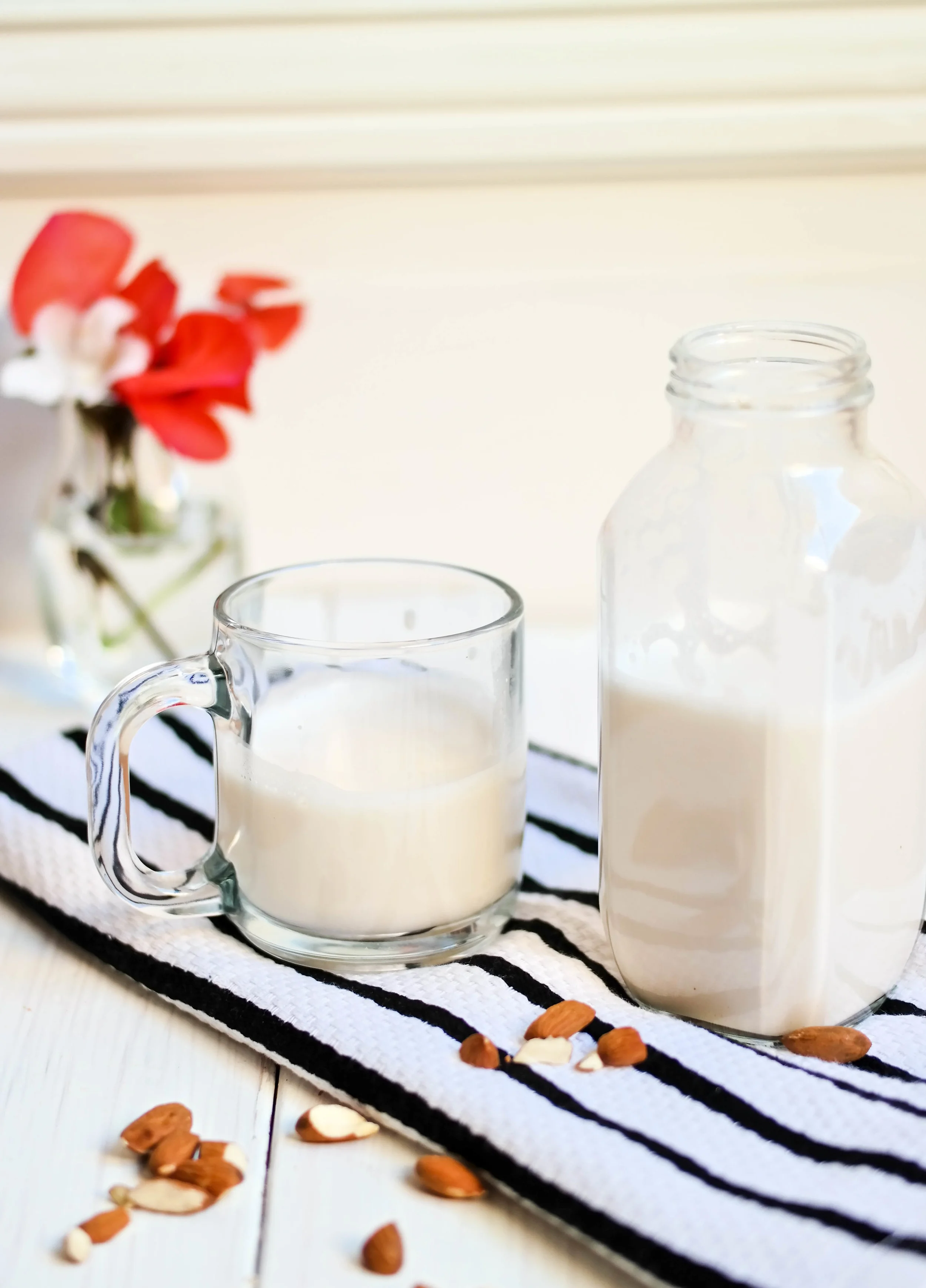Staples for Living a Healthy Lifestyle: Homemade Almond Milk (Written from Italy)