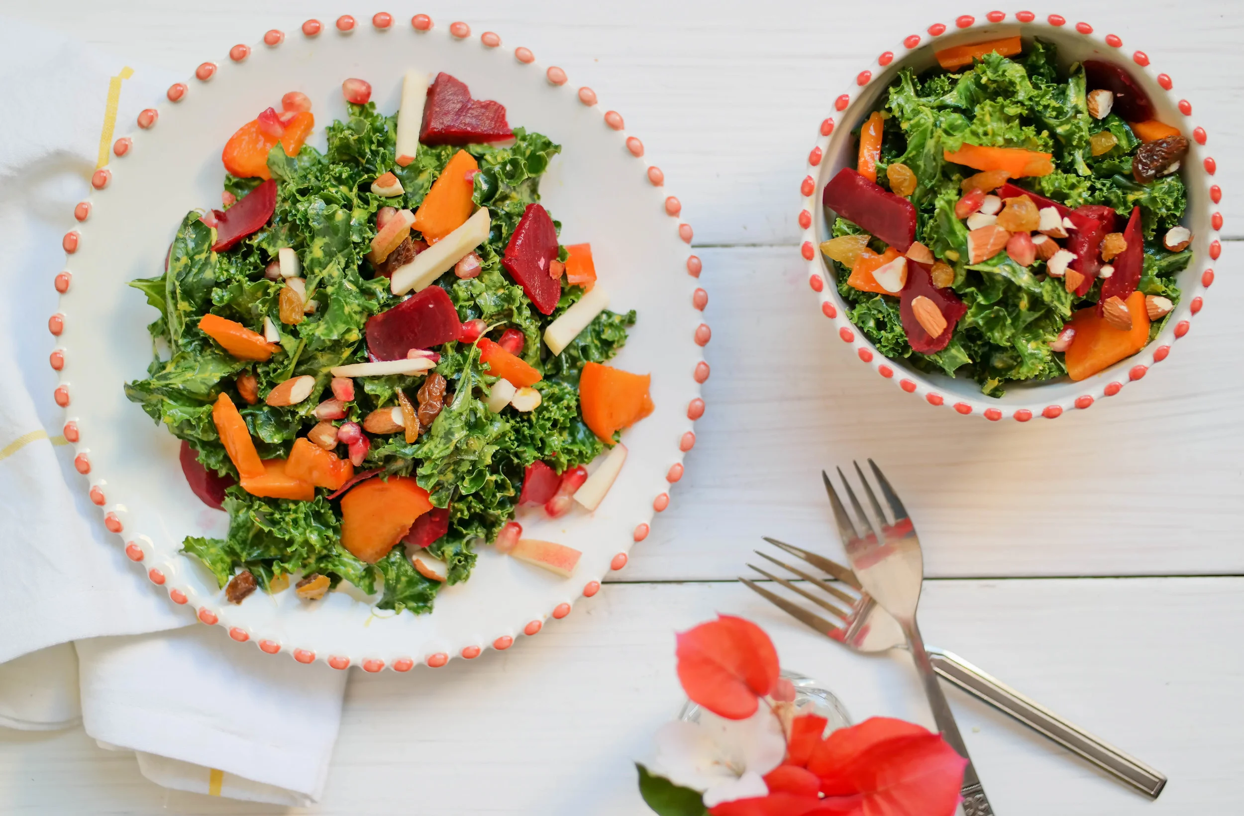 Staples for Living a Healthy Lifestyle: A Simple Winter Salad (Written from Italy)