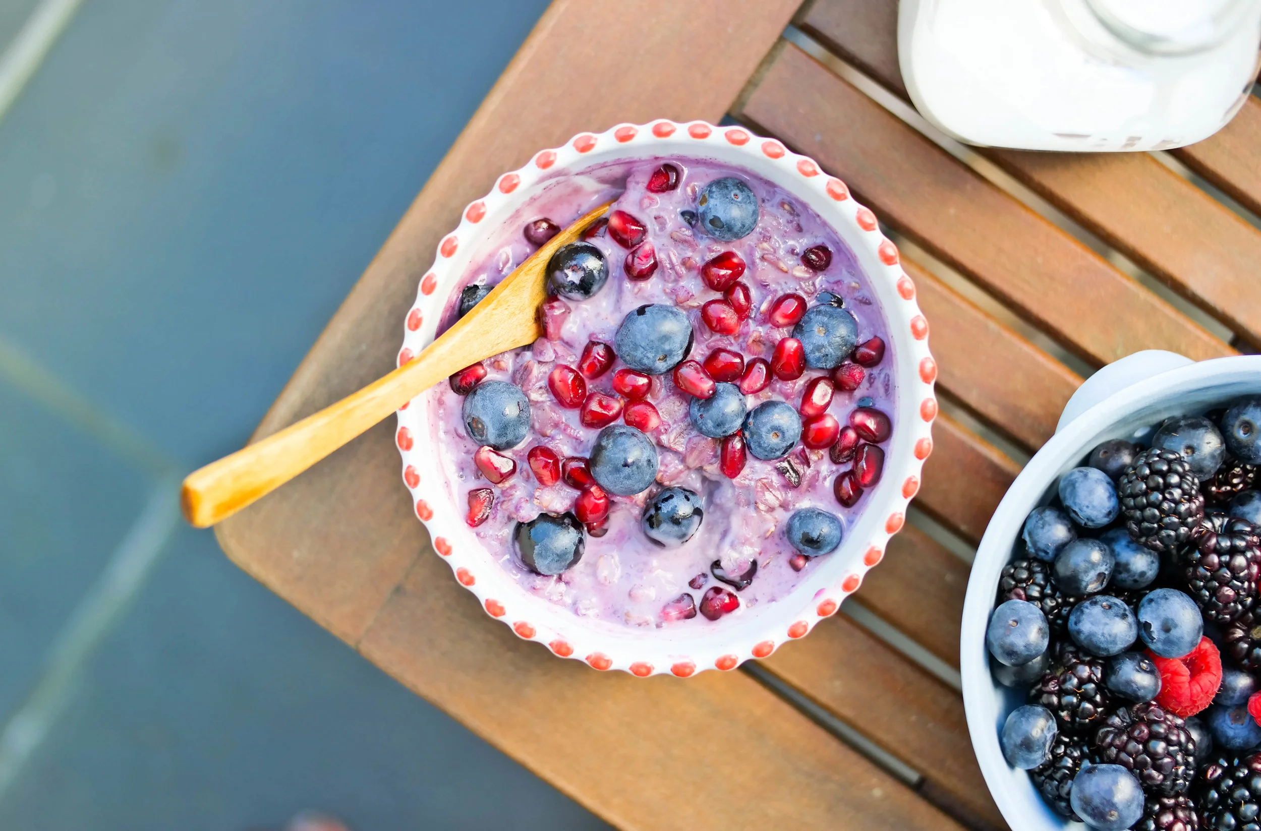 Colorful Coconut Porridge 