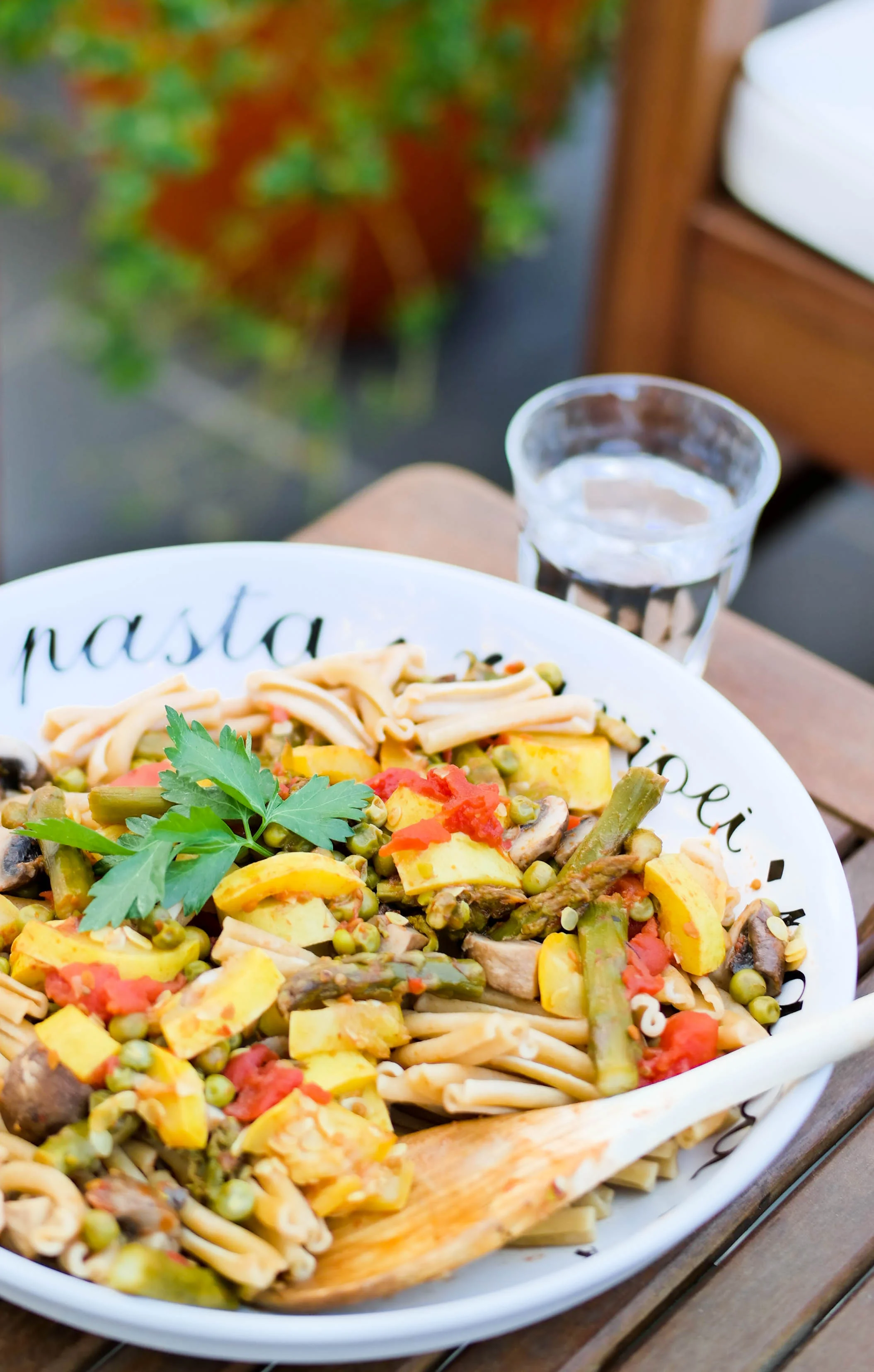A Spring Vegetable Pasta