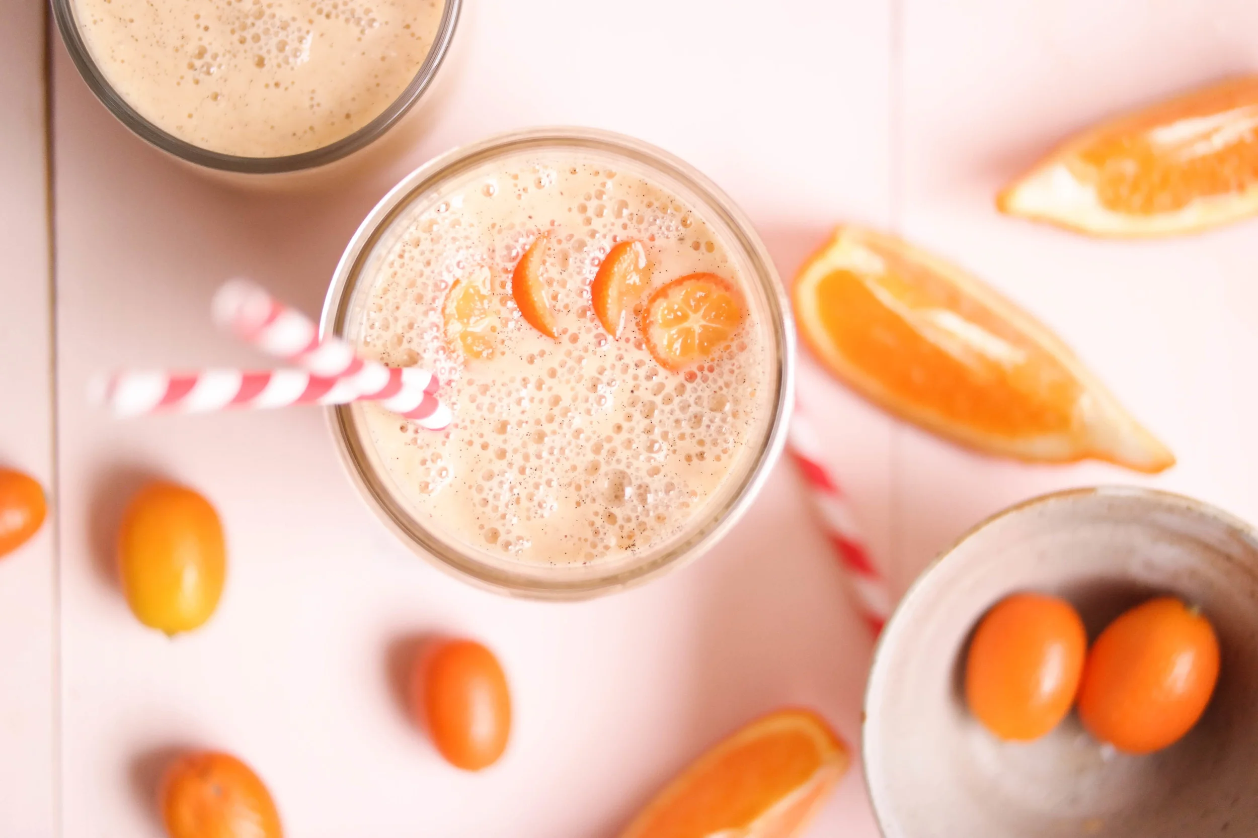 Orange and Peach Smoothie 