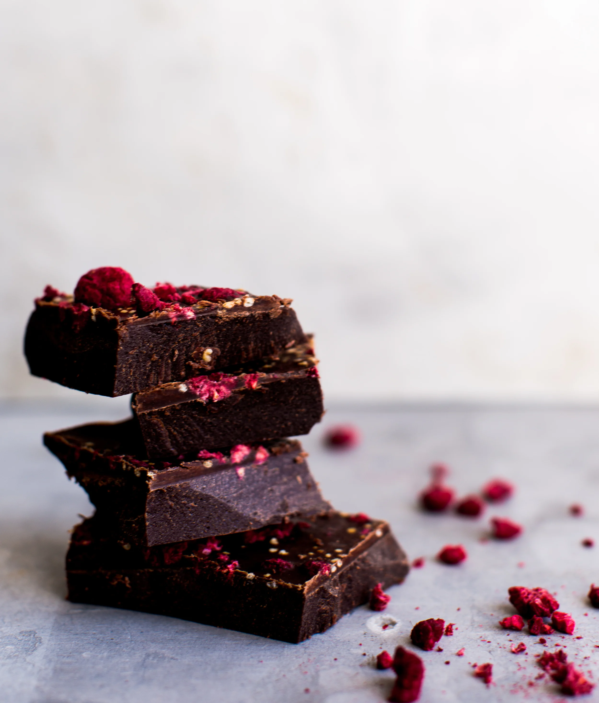 3 Ingredients: Galaxy Dark Chocolate with Raspberries
