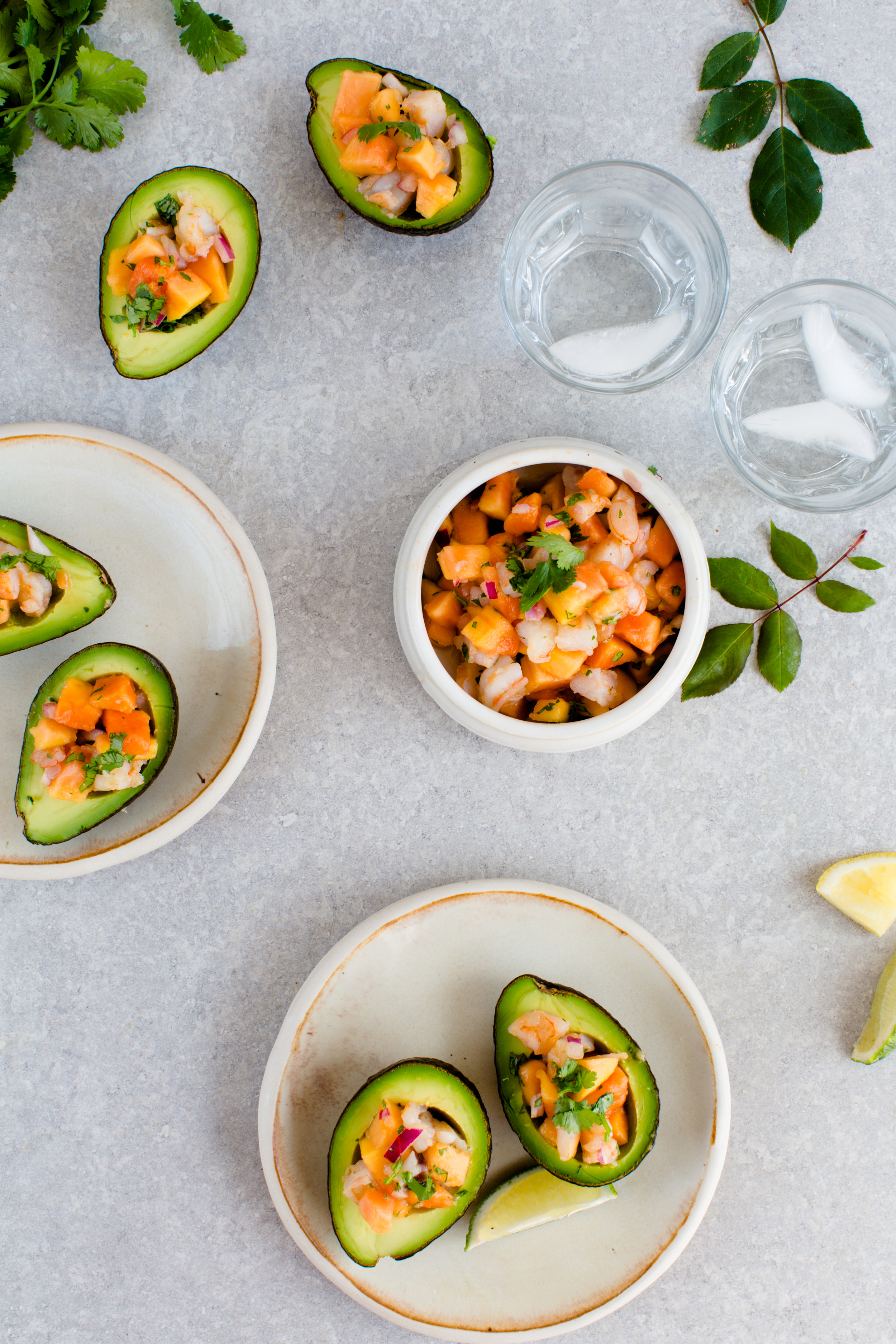 Avocado and Shrimp 'Ceviche'