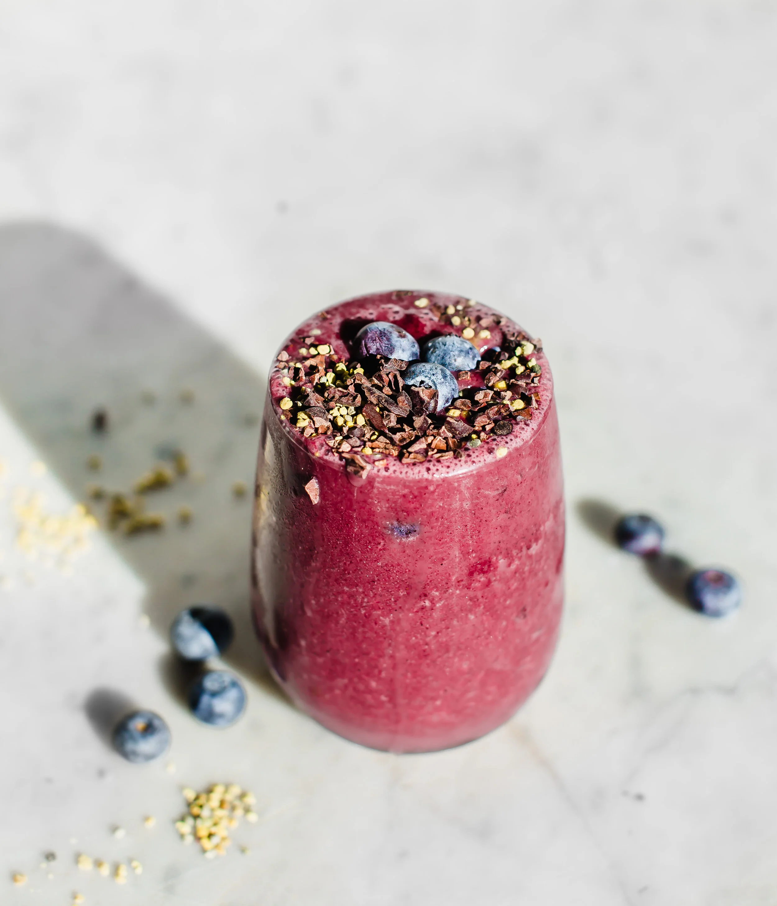 Blueberry and Date Caramel Shake