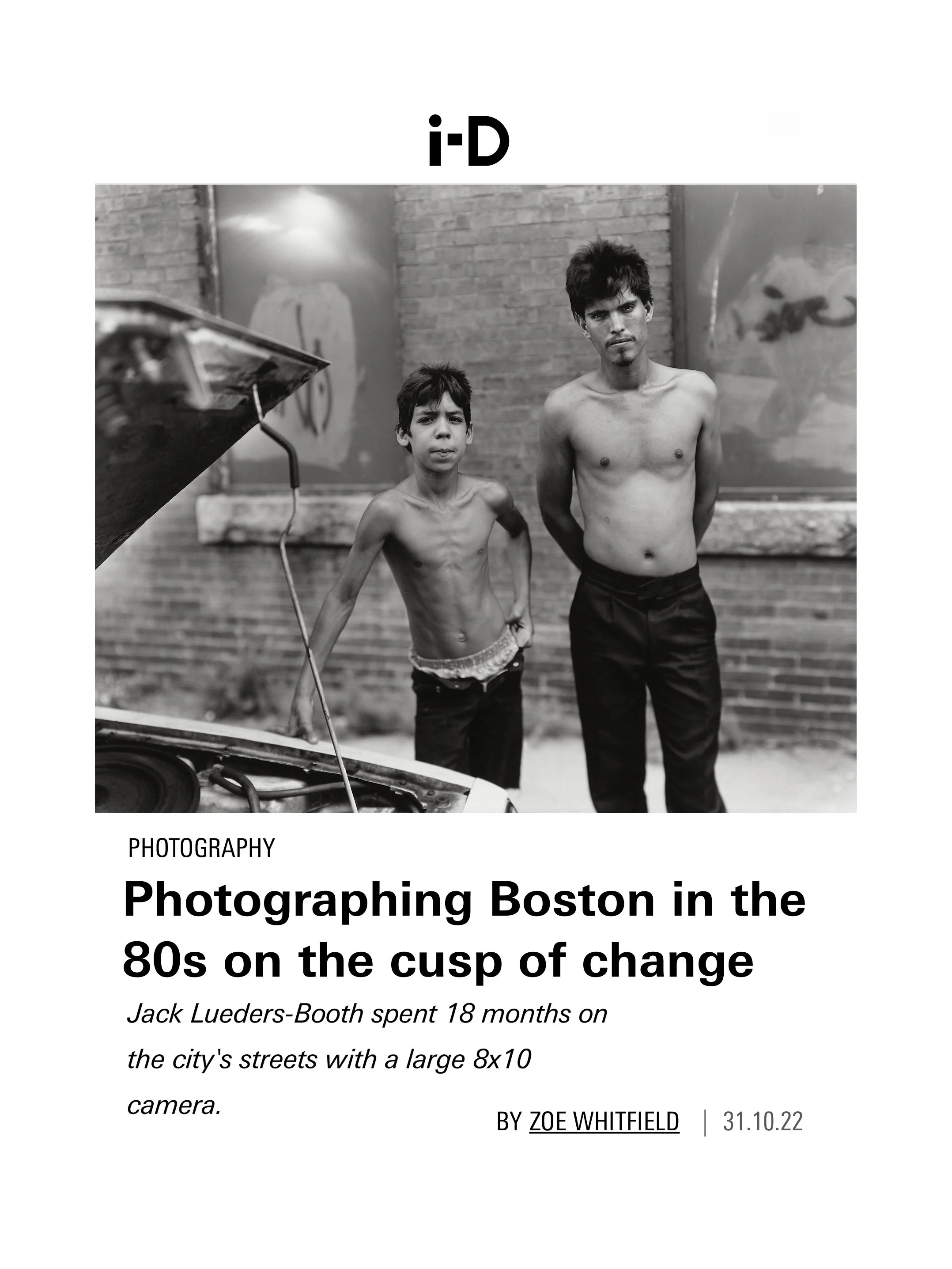 iD-VICE Magazine Features 'The Orange Line' 