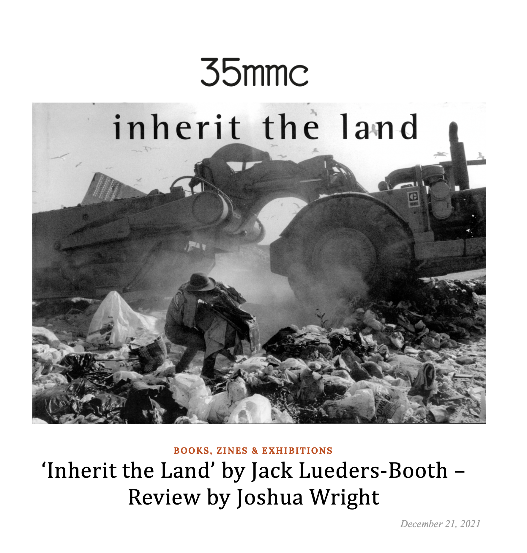 ‘Inherit the Land’ by Jack Lueders-Booth – Review by Joshua Wright on 35mmc