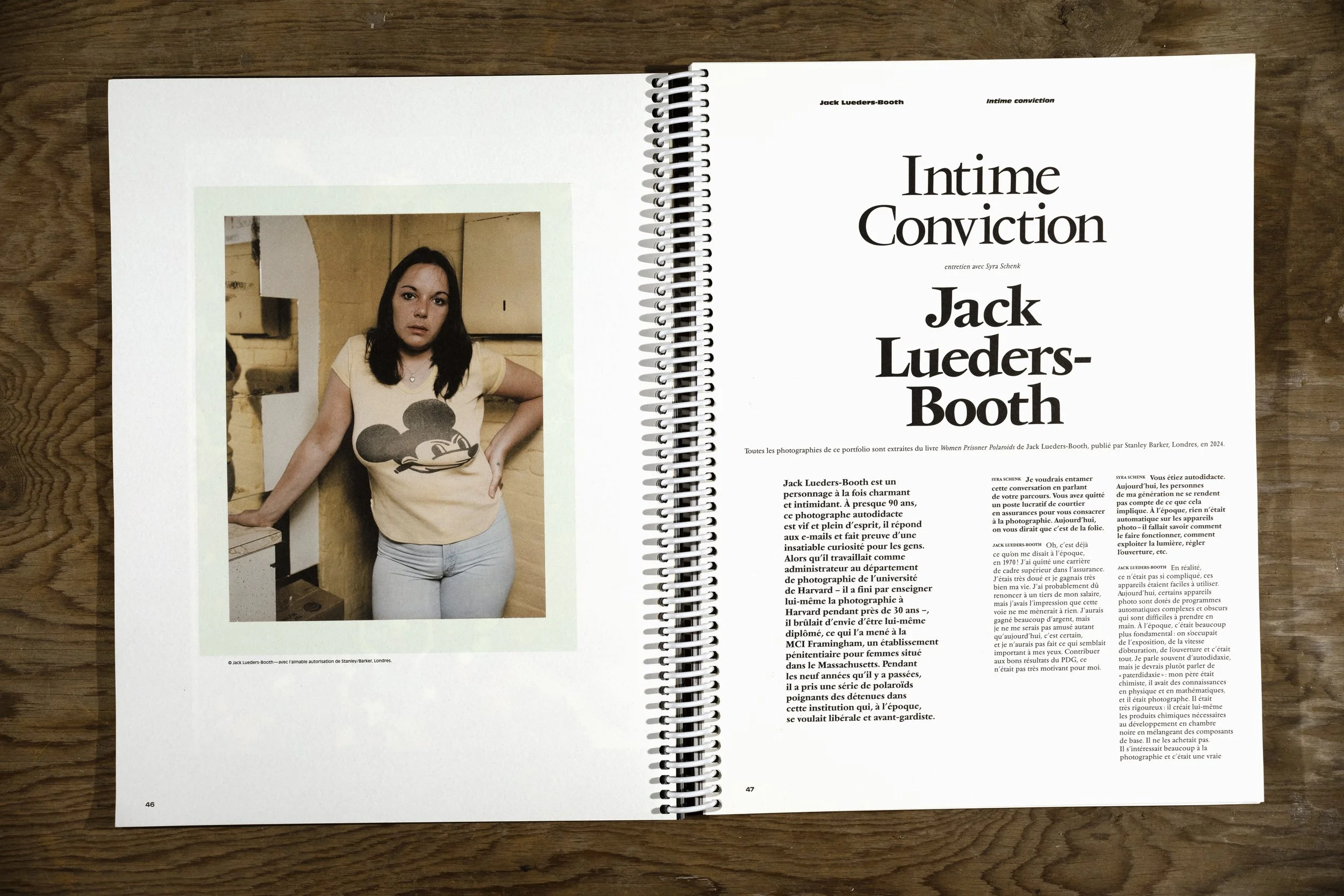 REVUE #17 - Women Prisoner Polaroids - Interview with Syra Schenk