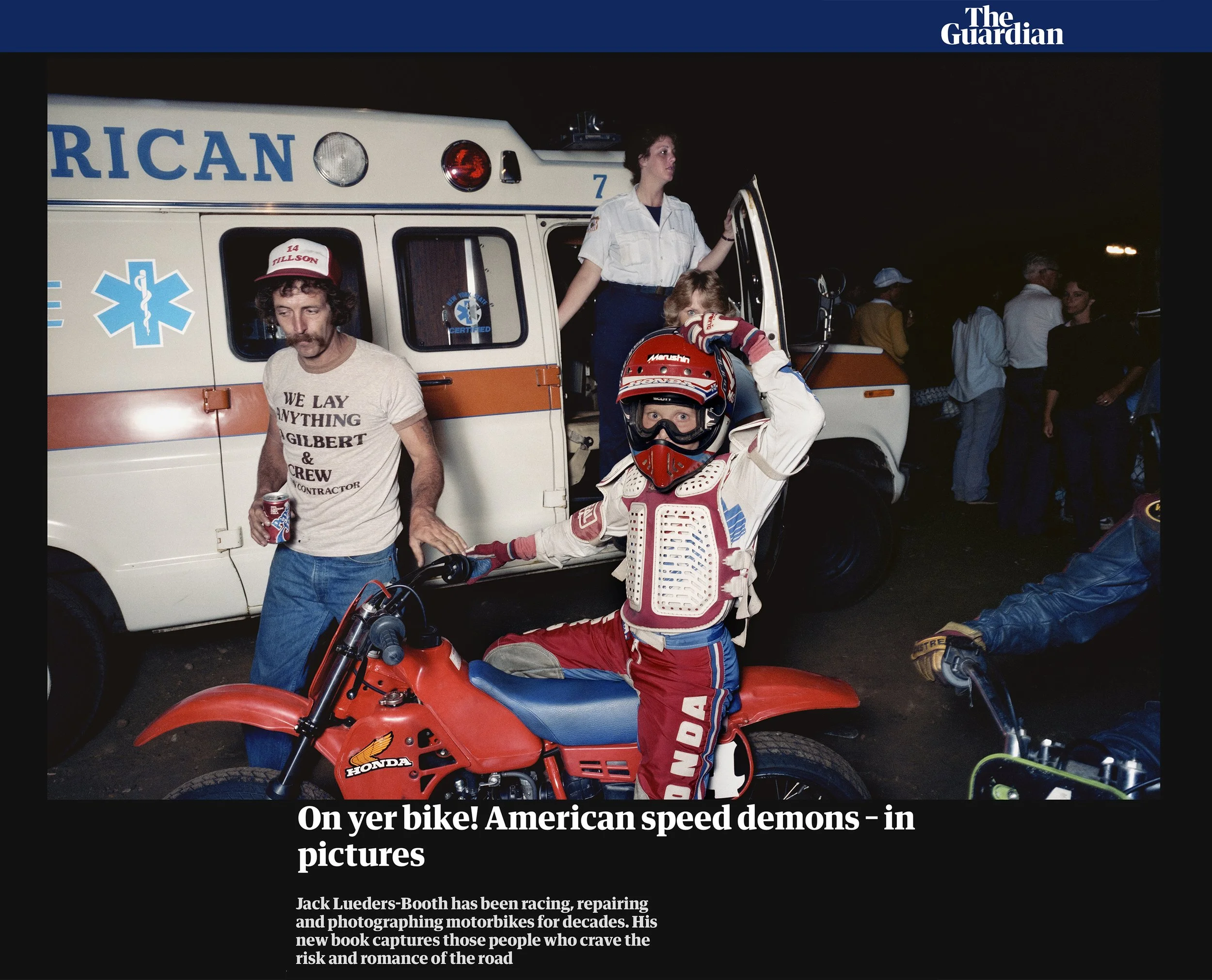 The Guardian features "American Motorcycling Culture"