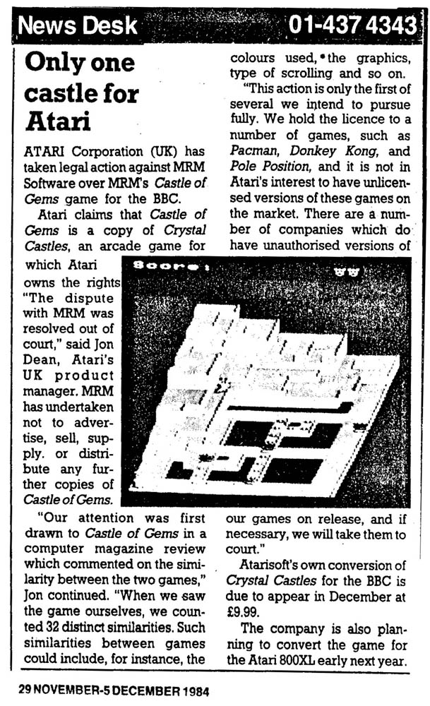 Jon Dean makes the news as the voice of heavy-handed corporation!
