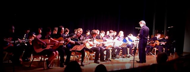 It was a great evening of different guitar pieces 