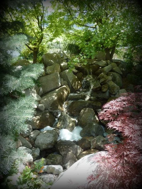 Waterfall #1 - cleaned up and working for the summer
