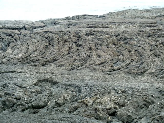 Lava rock everywhere